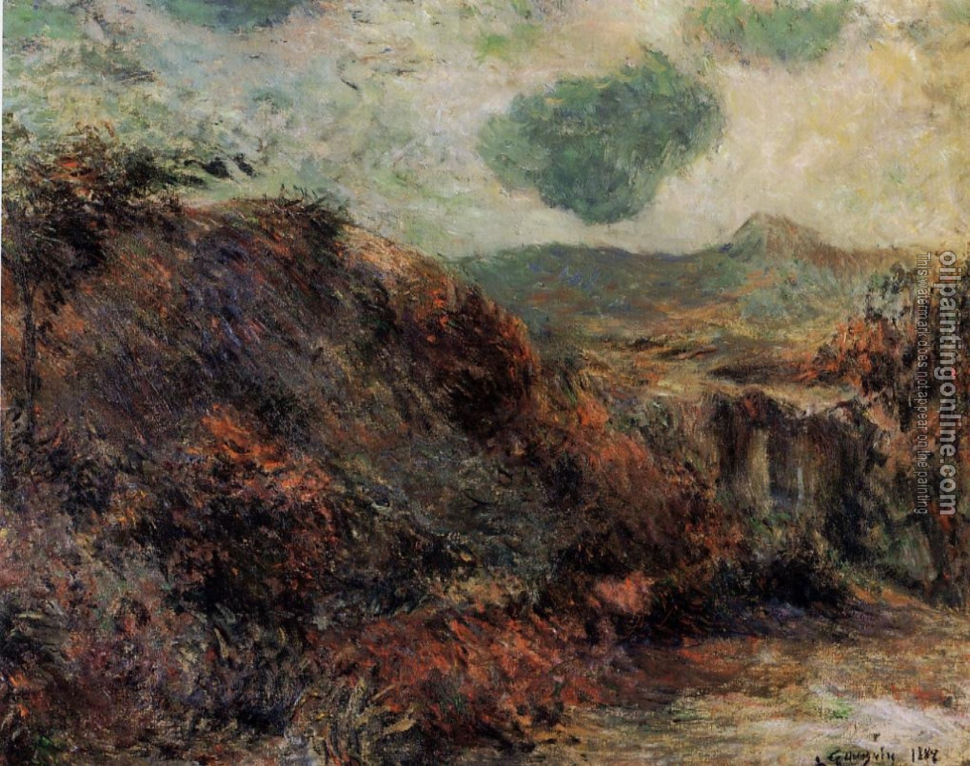 Gauguin, Paul - Mountain Landscape